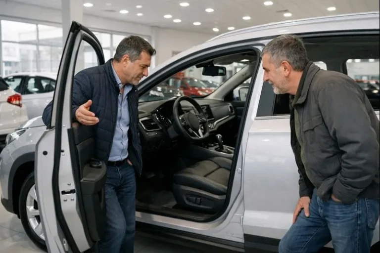 Auto chino 0km en concesionaria de Buenos Aires